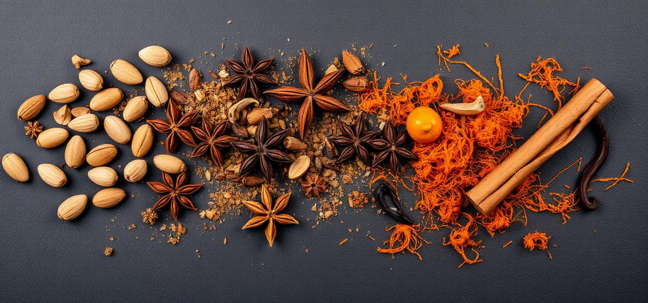 Whole Indian spices